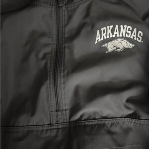 Arkansas Razorbacks Gray Champion Rain Hoodie 
Men’s size medium